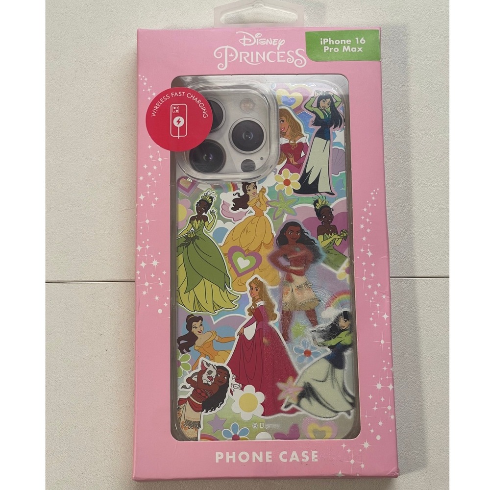 Disney Princess Skinnydip iPhone 16 Pro Max Case Wireless Charging Mulan Tiana
